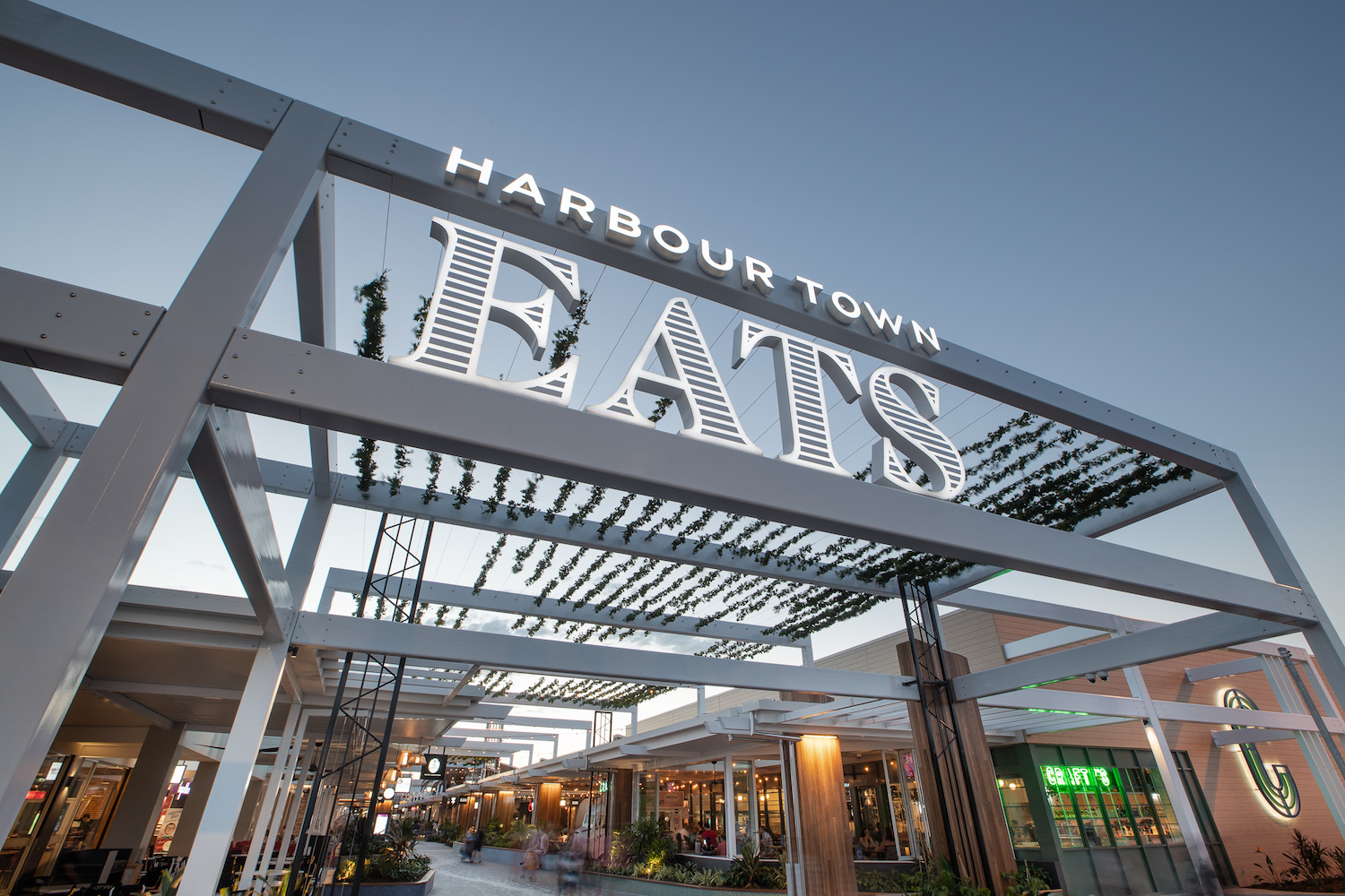 Shop til you drop Harbour Town Premium Outlets The Atrium Waterfront Resort